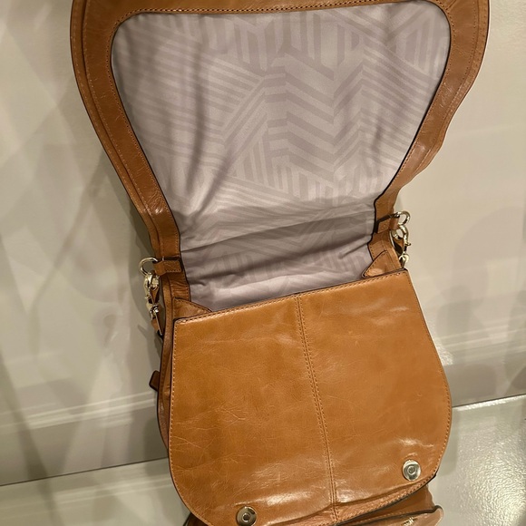 Beautiful Rebecca Minkoff Tan Leather Vanity Shoulder Crossbody Bag - Picture 8 of 11